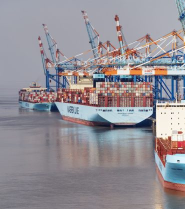 ship and containers