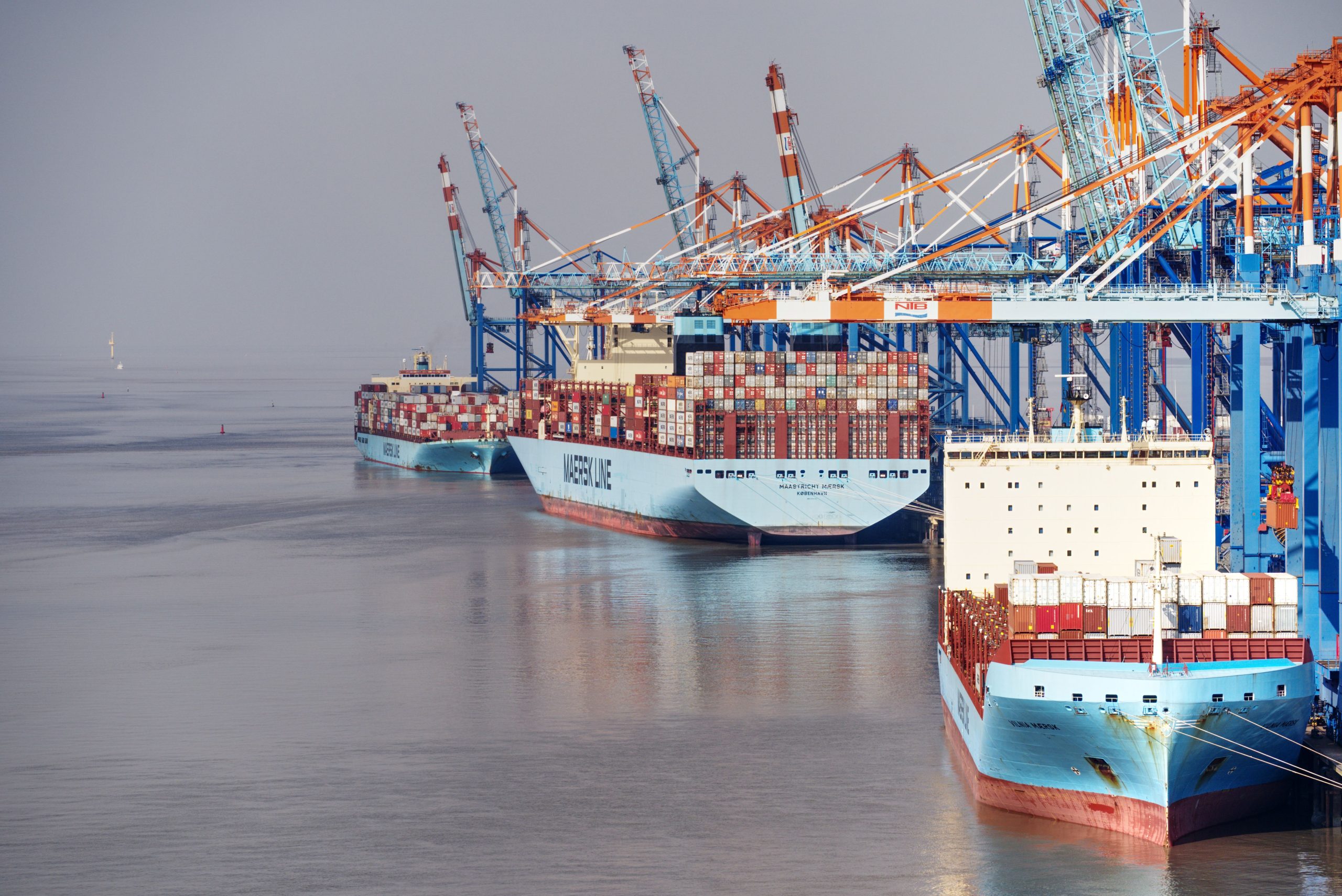 ship and containers